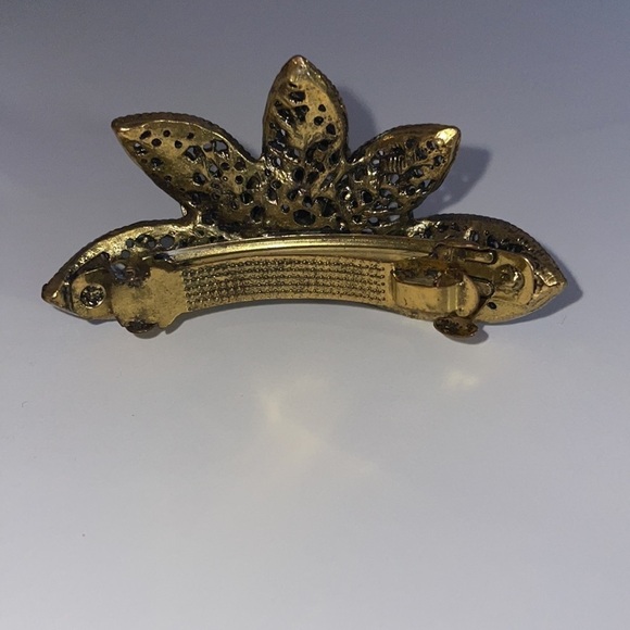 Blue peacock metal hair clip 🦚 - Picture 2 of 3